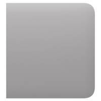 Кнопка вимикача Ajax SideButton (1-gang/2-way) fog (сірий) www.bd.in.ua Безпечний Дім
